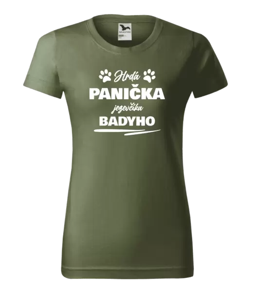 Dámské tričko Hrdá panička