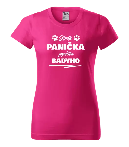 Dámské tričko Hrdá panička