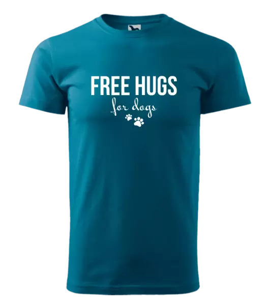 Pánské tričko Free hugs for dogs