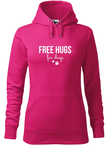 Dámská mikina Free hugs for dogs