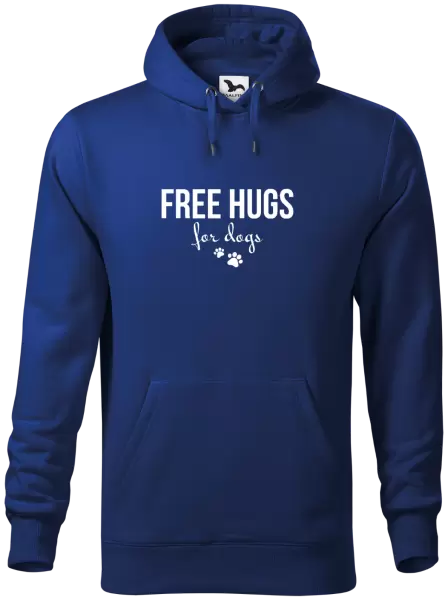 Pánská mikina Free hugs for dogs