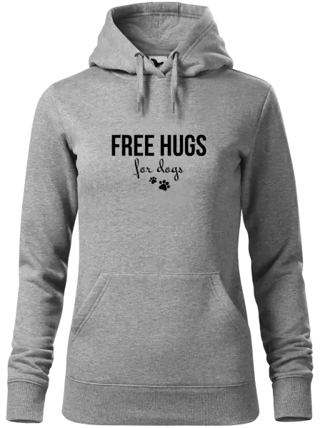 Dámská mikina Free hugs for dogs