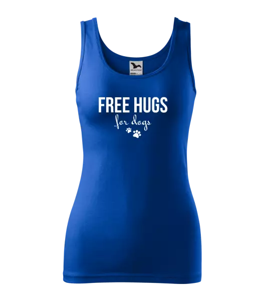 Dámské tílko Free hugs for dogs