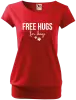 Dámské tričko Free hugs for dogs
