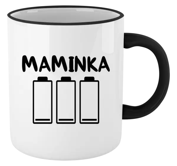 Hrnček Maminka - vybité baterky