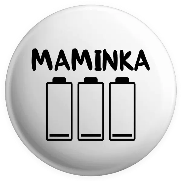 Placka Maminka - vybité baterky
