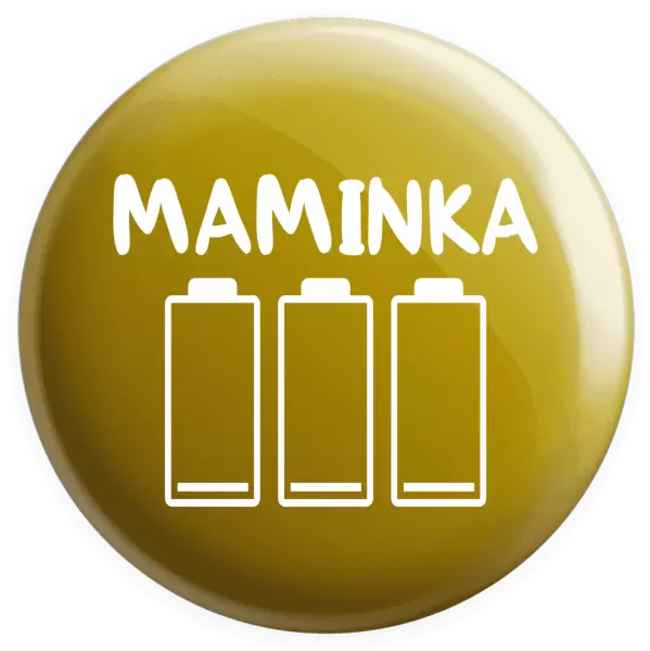 Placka Maminka - vybité baterie