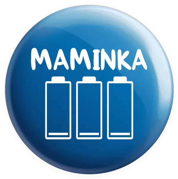 Placka Maminka - vybité baterie