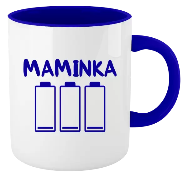 Hrnček  Maminka - vybité baterky