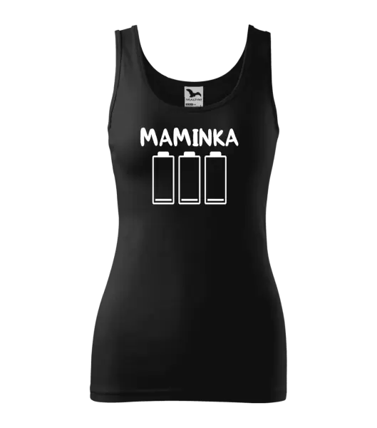 Dámske tielko Maminka - vybité baterky