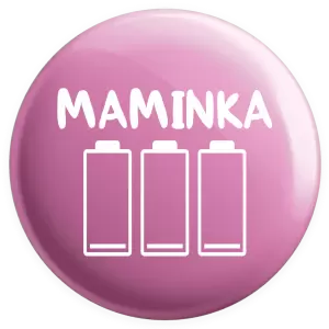 Placka Maminka - vybité baterky