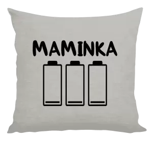 Vankúš Maminka - vybité baterky