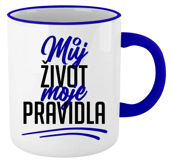 Hrnek Můj život, moje pravidla