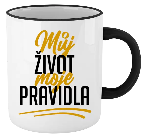 Hrnek Můj život, moje pravidla