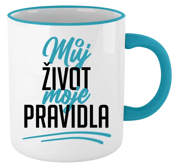 Hrnek Můj život, moje pravidla