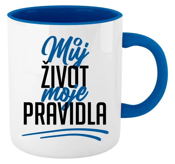 Hrnek Můj život, moje pravidla