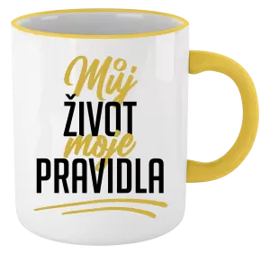 Hrnek Můj život, moje pravidla