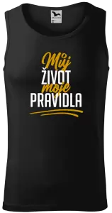 Pánské tílko Můj život, moje pravidla