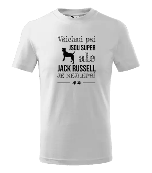 Dětské tričko Jack Russel je nejlepší