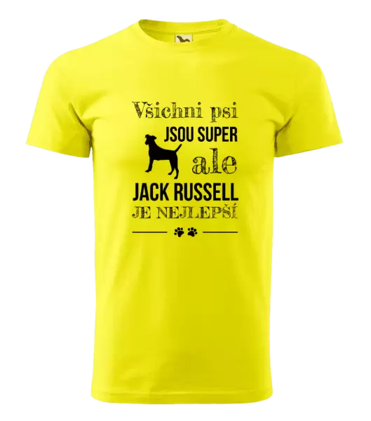 Pánské tričko Jack Russel je nejlepší