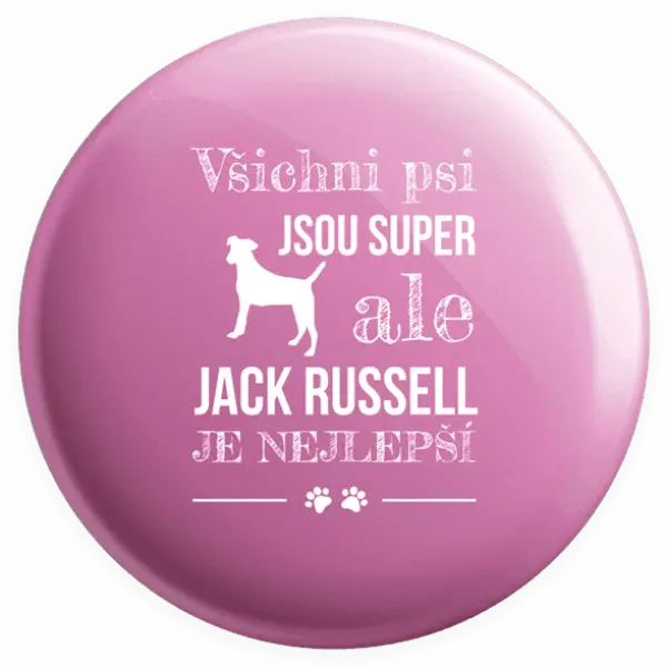 Placka Jack Russel je nejlepší