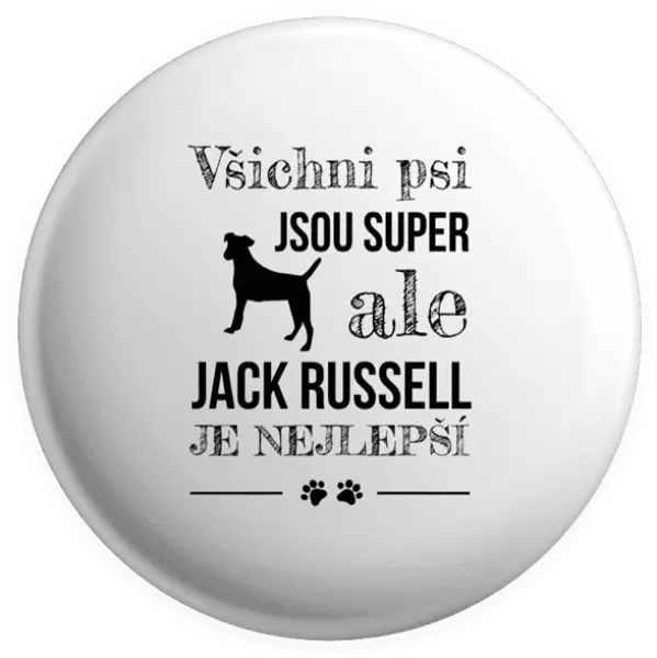 Placka Jack Russel je nejlepší