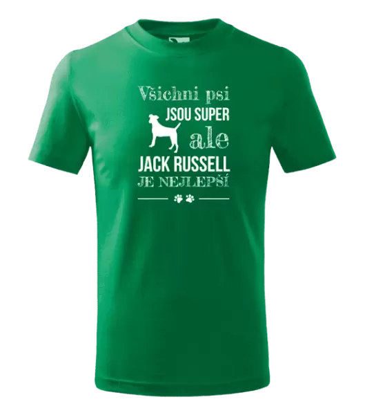 Dětské tričko Jack Russel je nejlepší
