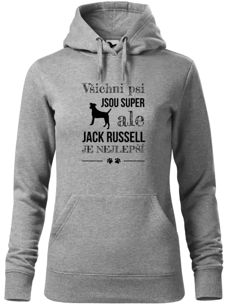 Dámská mikina Jack Russel je nejlepší