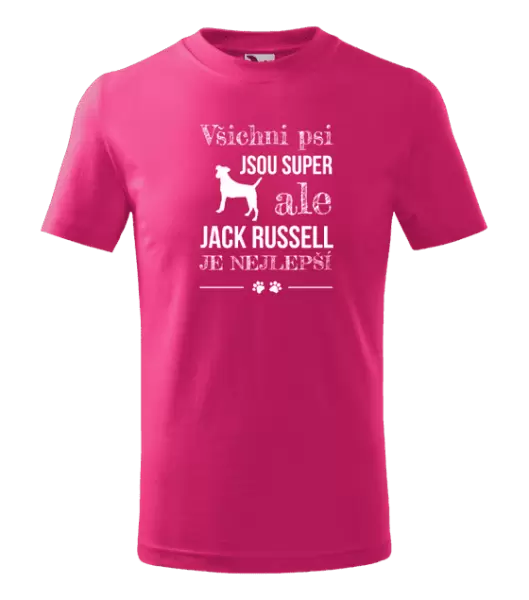 Dětské tričko Jack Russel je nejlepší