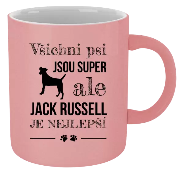 Metalický hrnek Jack Russel je nejlepší