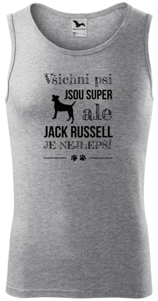 Pánské tílko Jack Russel je nejlepší