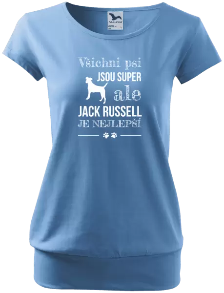 Dámské tričko Jack Russel je nejlepší
