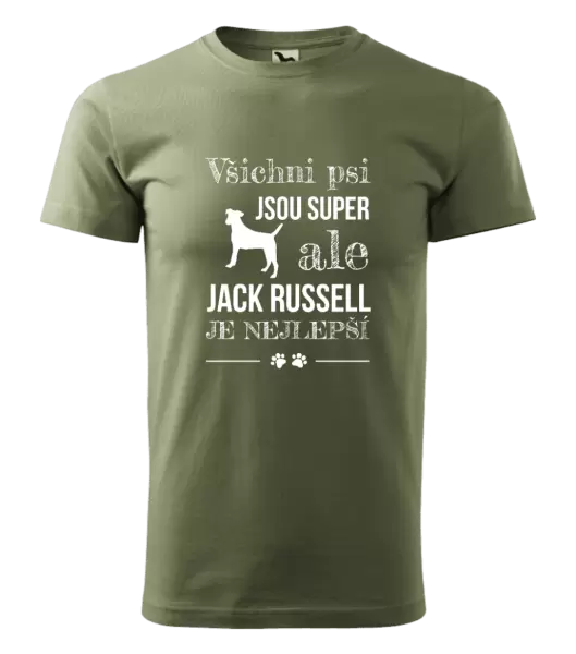 Pánské tričko Jack Russel je nejlepší
