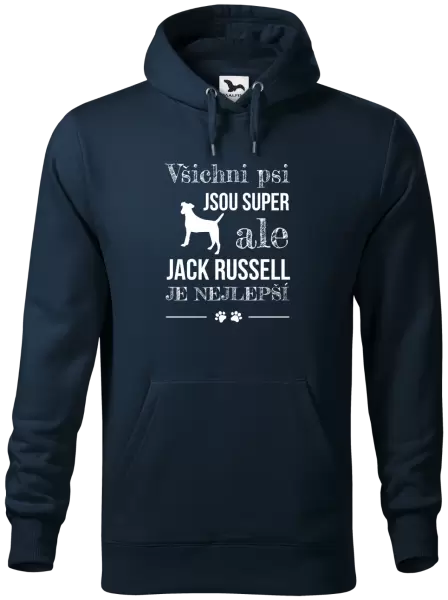 Pánská mikina Jack Russel je nejlepší