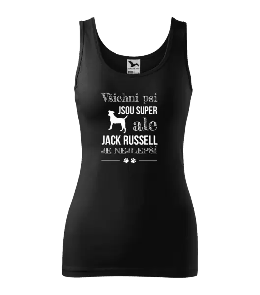 Dámské tílko Jack Russel je nejlepší