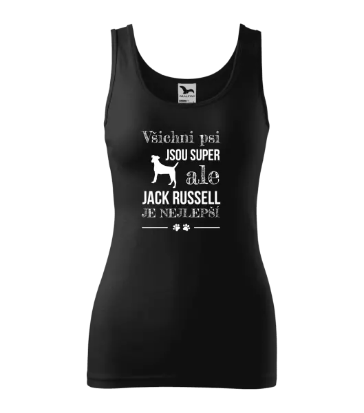 Dámské tílko Jack Russel je nejlepší