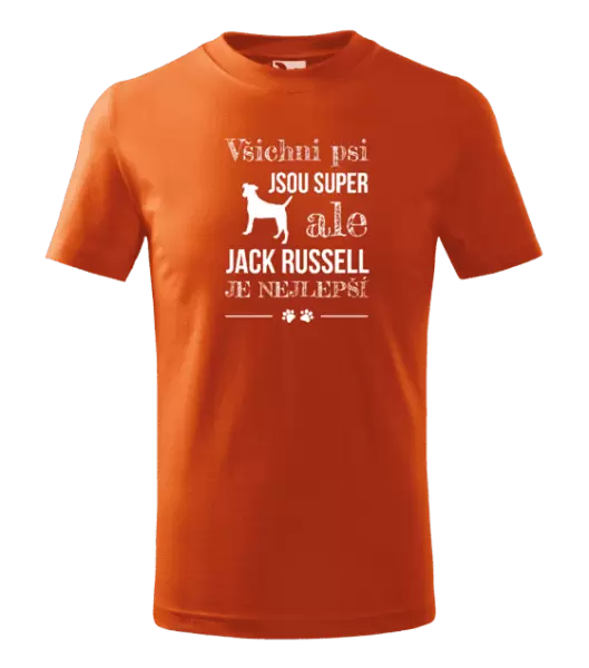 Dětské tričko Jack Russel je nejlepší