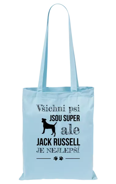 Látková taška Jack Russel je nejlepší