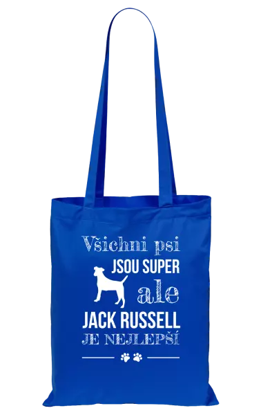 Látková taška Jack Russel je nejlepší