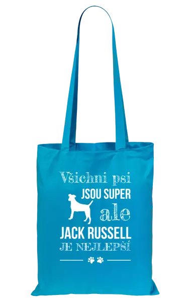 Látková taška Jack Russel je nejlepší