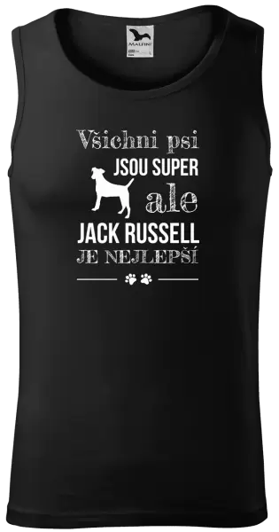 Pánské tílko Jack Russel je nejlepší
