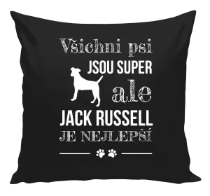 Polštář Jack Russel je nejlepší