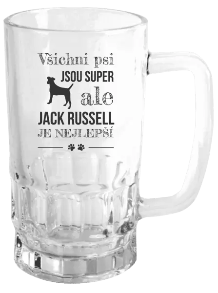 Půllitr Jack Russel je nejlepší