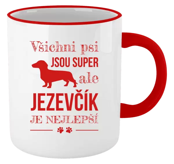 Hrnek Jezevčík je nejlepší