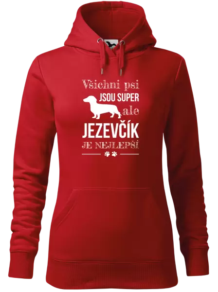 Dámská mikina Jezevčík je nejlepší