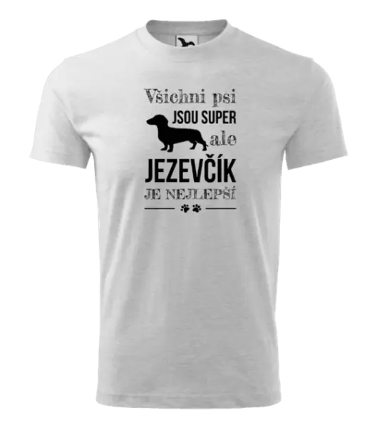 Dětské tričko Jezevčík je nejlepší