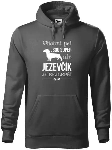 Pánská mikina Jezevčík je nejlepší