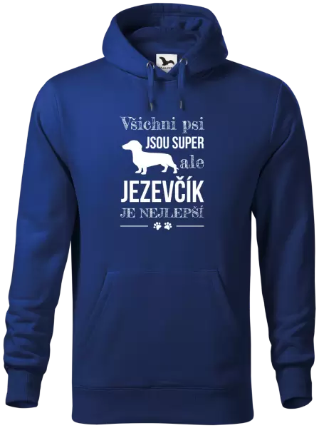 Pánská mikina Jezevčík je nejlepší