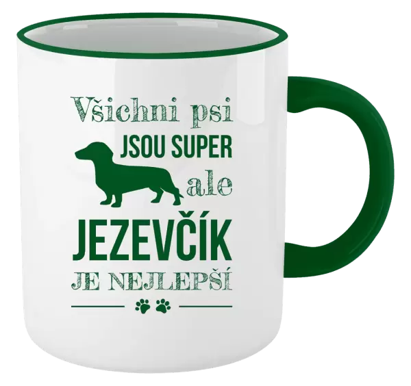 Hrnek Jezevčík je nejlepší