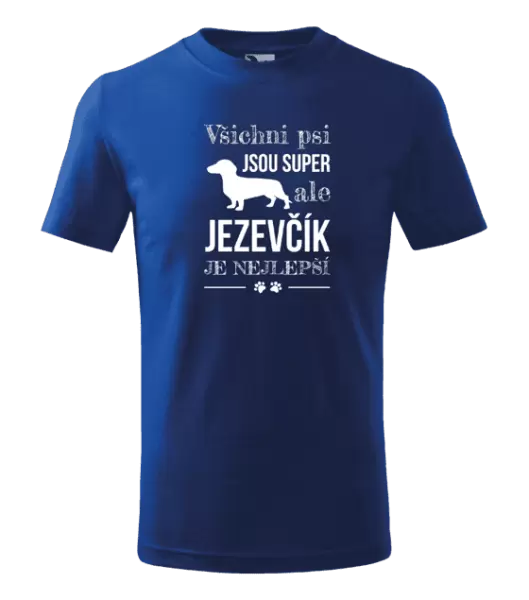 Dětské tričko Jezevčík je nejlepší
